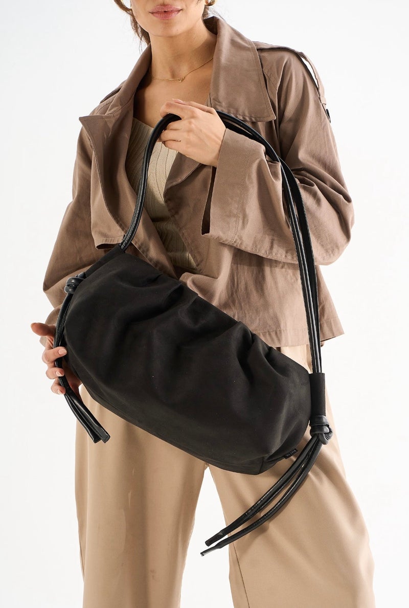 Zuri Sling - Black Suede - Image 2